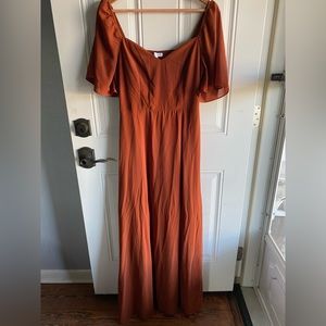 Baltic Born- Sierra Sweetheart Maxi Dress, Spice